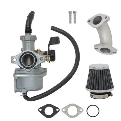 Solid Spare For Pit Dirt Bike 110cc 125cc PZ22 22mm Carb Carburetor Intake Pipe Air Filter