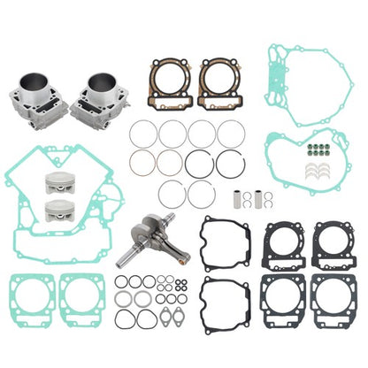 Solid Spare Crankshaft Piston Cylinder Gasket 16-22 For Can Am 1000 Defender HD10 420219865