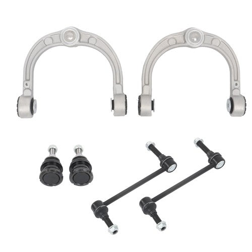 Solid Spare For Mercedes-Benz GL450 ML350 6 pcs Front Upper Control Arm w/ Ball Joint Kit