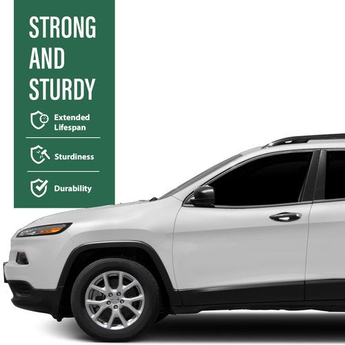 Solid Spare Side Door Body Molding Trim Front Left Side Fit For 2014-2023 Jeep Cherokee