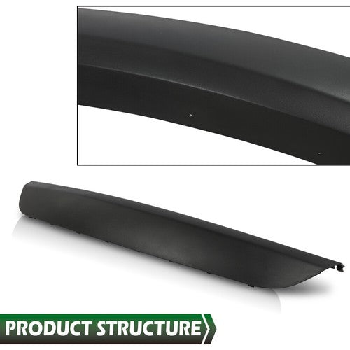 Solid Spare Front Bumper Face Bar Trim Molding Step Pad Fit For 2015-2022 Dodge Charger