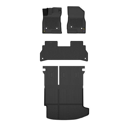 Solid Spare Fit For 24-26 Chevy Trax Buick Envista TPE Floor Mats Backrest Trunk Cargo Liner