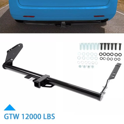 Solid Spare Class 3 Rear Bumper Towing Trailer Hitch Receiver 2" For Toyota Sienna 2004-2020