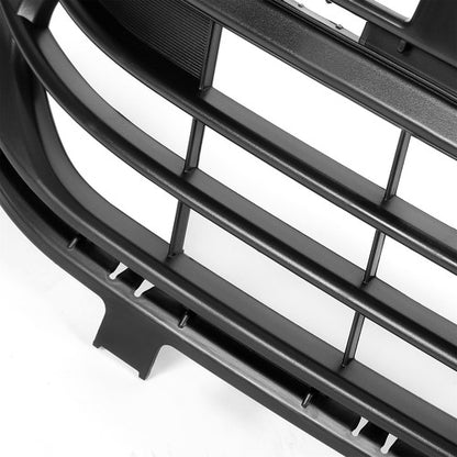 Solid Spare Fits Honda Civic Sport 2022-2024 Front Bumper Upper Grille+Grill Cover Molding