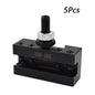 Solid Spare 5Pcs AXA 250-102 2# Quick Change Tool Post Boring Turning Holder 6-12"