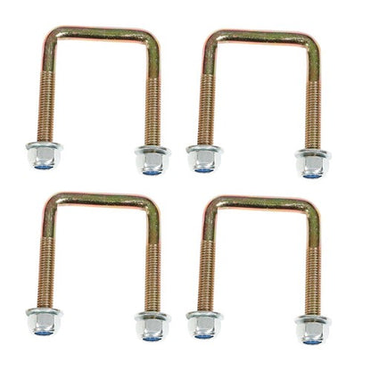 Solid Spare Heavy Duty Rear 4 Leaf Springs for EZGO TXT 1995-2013 Golf Cart (Set of 2) New