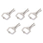 Solid Spare 11'' 5Pcs C-Clamp Locking Vise Grip Pliers w/ Swivel Jaw Pad Welding Hand Tool