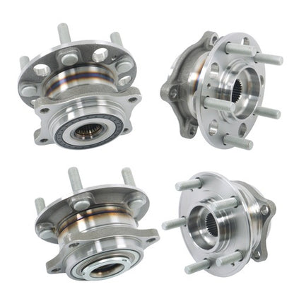 Solid Spare 4pcs For Hyundai Tucson Kia Sportage 2017-2020 Front Rear Wheel Bearing Hubs AWD