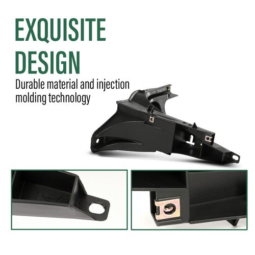 Solid Spare Fit For 07-13 BMW X5 2008-2014 X6 Front Lower Bumper Bracket Left Side