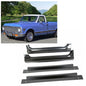 Solid Spare For 67-72 Chevy GMC C10 Truck LH RH Side Full Rocker Panels w/ Inner Patch Panel