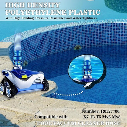 6 Pack 39" Pool Cleaner Hose for Zodiac MX6 MX8 X7 T3 T5 R0527700 Replacement