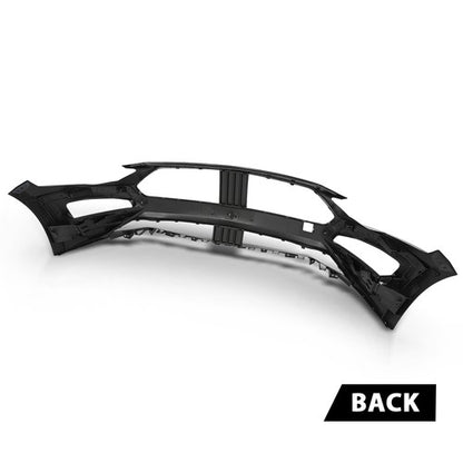 Solid Spare Front Bumper Cover Fascia Fit For 2018-2021 Ford Mustang With Tow Hook Hole