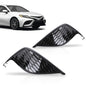 Solid Spare Fit For 21-24 Toyota Camry SE XSE Front Bumper Insert Fog Light Cover Left+Right