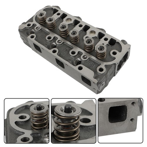 Solid Spare Cylinder Head Complete With Full Gasket Fits For Kubota D1105 F2400 RTV1100