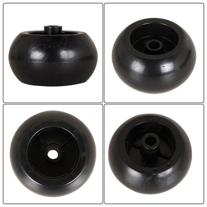 Solid Spare 6Pk 5" AntiScalp Deck Wheel and Kit Exmark 103-3168 103-4051 103-7263 109-9011