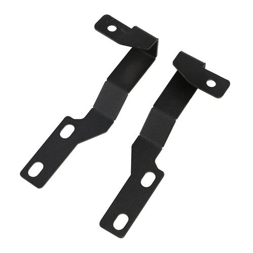 Solid Spare Fit For 05-15 Toyota Tacoma Hood Ditch Hinges Cube LED Light Pods Mount Brackets