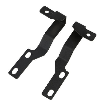 Solid Spare Fit For 05-15 Toyota Tacoma Hood Ditch Hinges Cube LED Light Pods Mount Brackets