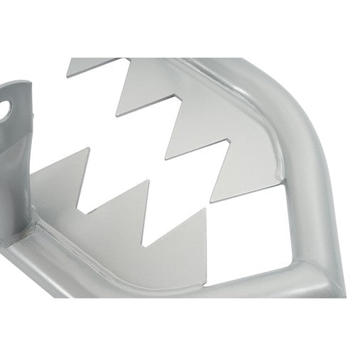 Solid Spare For Yamaha Banshee YFZ 350 (1987-2006) Silvery Powder-Coated Front Bumper Steel