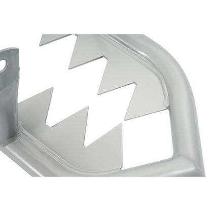 Solid Spare For Yamaha Banshee YFZ 350 (1987-2006) Silvery Powder-Coated Front Bumper Steel