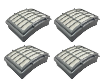 Solid Spare (4) HEPA Post Filter for Shark XHF350 Navigator Lift-Away Vacuums NV350 - NV370