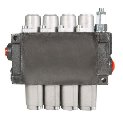Solid Spare 4 Spool Hydraulic Directional Control Valve 11gpm Double Acting Cylinder New