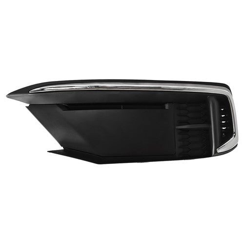 Front Fog Light Lamp Covers W/Chrome For 2019-2021 Honda Civic Coupe/Sedan LH&RH