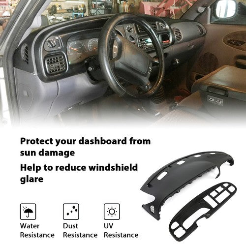 Solid Spare Dash Pad Instrument Panel Replacement For Dodge Ram 98-01 1500 + 98-02 2500 3500