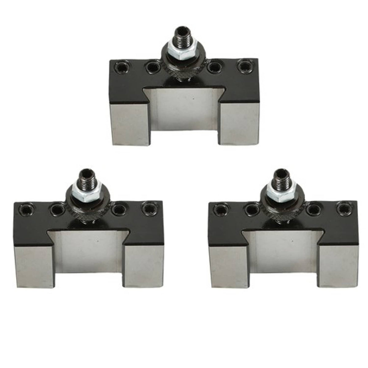 Solid Spare New 3 PCS OXA #1 Quick Change Turning & Facing Lathe Tool Post Holder 250-001