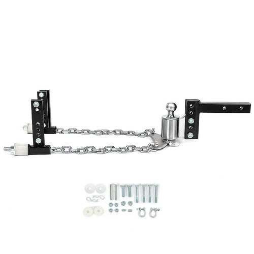 Solid Spare 14000lbs Weight Distribution Hitch w/ Sway Control & 2-5/16 in Ball & 2 in Shank
