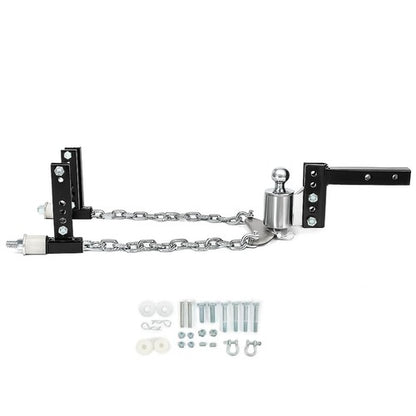 Solid Spare 14000lbs Weight Distribution Hitch w/ Sway Control & 2-5/16 in Ball & 2 in Shank