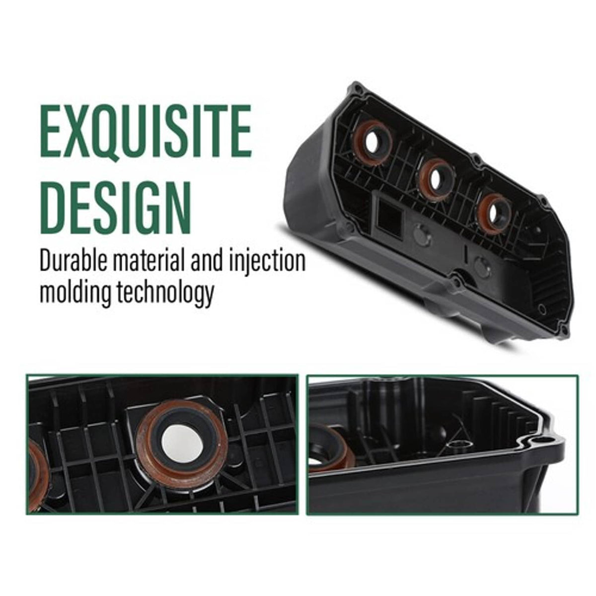 Solid Spare Fit For 2007-2009 Outlander Mitsubishi Engine Valve Cover w/ Gasket 1035A840