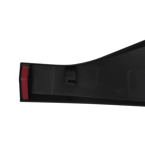 Black & Chrome Rear Left Lower Door Molding Trim For 2015-2022 Nissan Murano