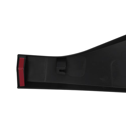 Black & Chrome Rear Left Lower Door Molding Trim For 2015-2022 Nissan Murano