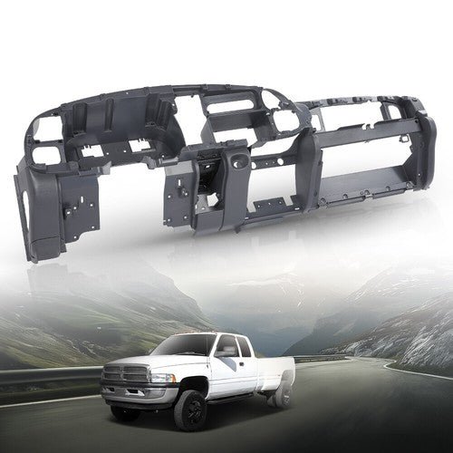 Solid Spare Fit For 1998-2001 Dodge Ram Dashboard Inner Dash Core Frame Mount Assembly Gray
