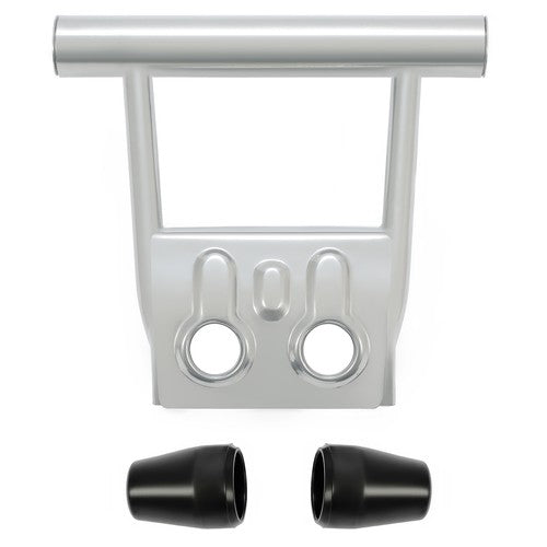 Solid Spare Front Bumper Guard + Rubber End Caps For Yamaha Banshee 350 YFZ350 1987-2006