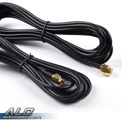 Solid Spare Fit For P71 Crown Victoria 3-3/4" Tall Magnetic Police Antenna 2 Lot Black