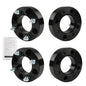 Solid Spare 2002 2003 for Suzuki 500 250 Black 4Pcs Wheel Spacer 4x110 1.5" 74mm M10x1.25