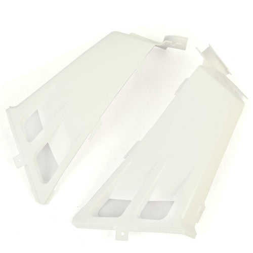 Solid Spare Left+Right Gas Tank Side Covers Plastic Wrap For Yamaha Banshee 350 87-06 WHITE