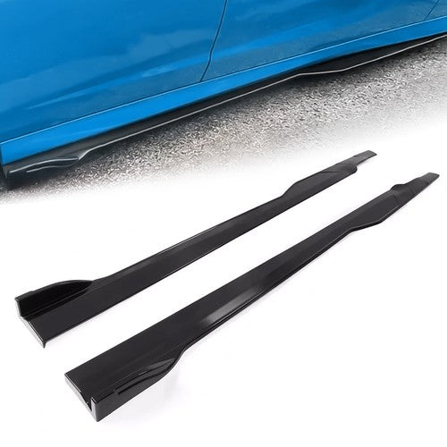 Solid Spare Side Skirt Body Kit For Dodge Charger SRT 15-23 Rocker Panels Extension Splitter
