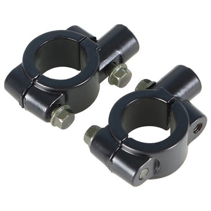Solid Spare US For Honda Yamaha ATV Rear View Side Mirrors 7/8" Handlebar Mount New