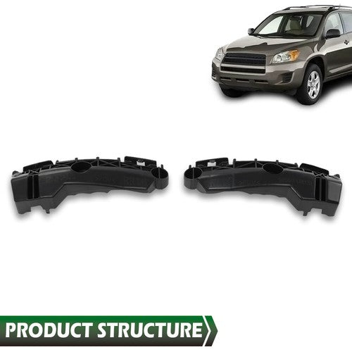 Solid Spare Fit For 2006-2012 Toyota RAV4 Bumper Retainer Set Rear Left & Right Side