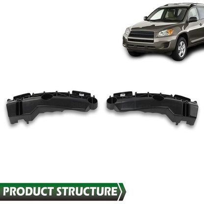 Solid Spare Fit For 2006-2012 Toyota RAV4 Bumper Retainer Set Rear Left & Right Side