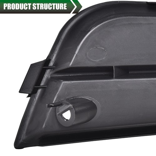 Solid Spare Front Bumper Insert Fog Light Cover Left+Right Fit For 2011-2014 Chevrolet Cruze