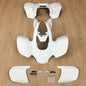 Solid Spare For Honda TRX 400EX TRX400EX 2005-2007 White Front+Rear Fender Kit ABS #117391