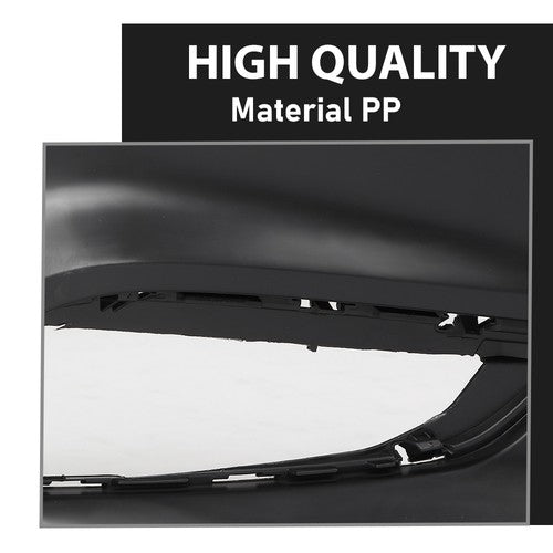 Solid Spare Fit For 17-21 Buick Encore Front Bumper Cover Fascia w/o Sensor Hole GM1014128