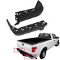 Solid Spare Steel Rear Bumper Ends Face Bar For Ford F150 2009-2014 Primered Right Left