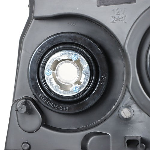 Solid Spare Chrome New For Chevy Avalanche/Suburban/Tahoe 2007-2014 Halogen Pair Headlights