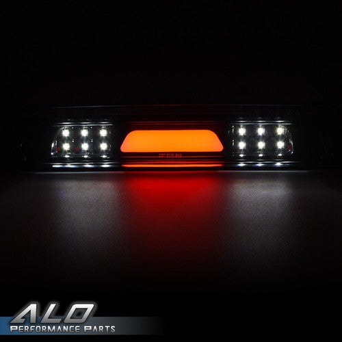 Solid Spare Fit For 07-18 Toyota Tundra Rear Third 3rd Brake Light Led Cargo Lamp Black