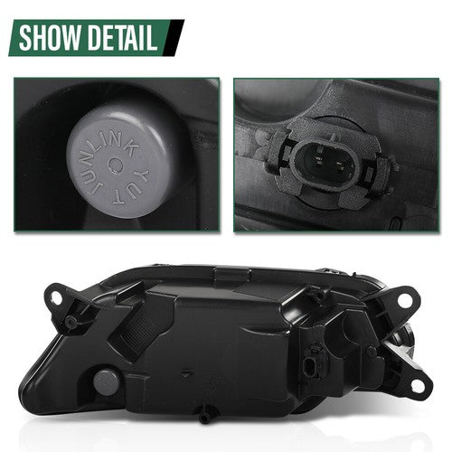 Solid Spare LED DRL Fog Lights Driving Lamps For 10-16 Mercedes Benz W212 E350 E550 E63 AMG