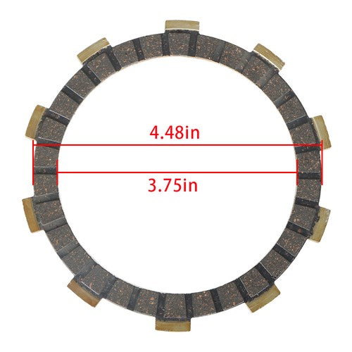 Solid Spare Clutch Kit With Heavy Duty Springs Plates For 1988-2006 Yamaha Blaster 200 YFS